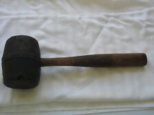 Martelo de borracha vintage martelo com cabo de madeira 10" comprar usado  Enviando para Brazil