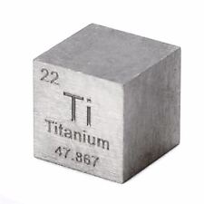 10mm titanium cube titanium bars titanium metal element cube 99.5% pure, used for sale  Shipping to South Africa
