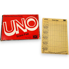 Usado, Antigo 1978 UNO Bloco de Folha de Pontuação Dupla na Caixa Original International Games, Inc. comprar usado  Enviando para Brazil