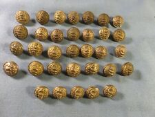16mm gold buttons d'occasion  Expédié en Belgium