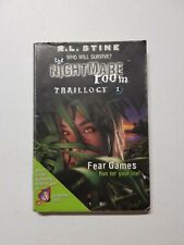 Livro - The Nightmare Room Thrillogy #1 Fear Games 2001 PB R. L. Stine, usado comprar usado  Enviando para Brazil