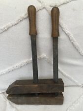 Antique wooden clamp for sale  NORWICH