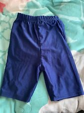 Unisex blue shorts for sale  ABERGELE