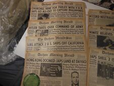 Newspaper pages 1941 for sale  Chapel Hill