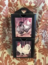 Wooden rooster cabinet for sale  Ligonier