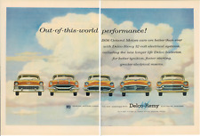 Delco-Remy 1956 sistemas eléctricos baterías autos GM 2 páginas anuncio impreso vintage segunda mano  Embacar hacia Argentina