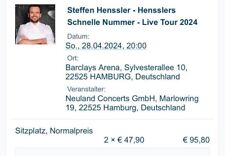 Tickets steffen henssler gebraucht kaufen  Nürnberg