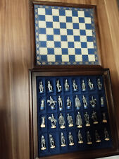 Schachspiel zinn figuren gebraucht kaufen  Bochum