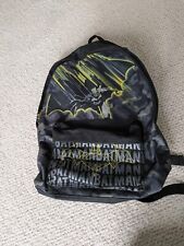 Batman backpack for sale  COLCHESTER