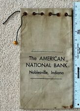 Vintage bank canvas for sale  Fishers