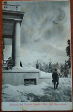 1908 cartolina eruzione usato  Roma