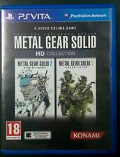 Metal Gear Solid HD Collection PS Vita Sony PlayStation jogo manual completo, usado comprar usado  Enviando para Brazil
