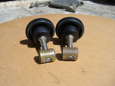 USED ORIGINAL HAYWARD SUPER PUMP KNOBS WITH BRASS SWIVELS PAIR SPX1600PN for sale  Shipping to South Africa