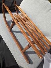 vintage wooden sledge for sale  BRIGHTON