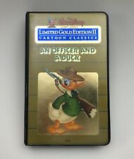 Walt Disney Limited Gold Edition II Cartoon Classics VHS - Um oficial e um pato comprar usado  Enviando para Brazil