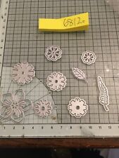 Used, Trimcraft 9 part flower die set ref6812a   **SALE** for sale  Shipping to South Africa