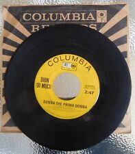 Dion 45 RPM Record-Donna The Prima Donna, usado comprar usado  Enviando para Brazil