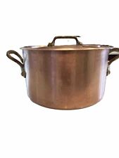 Panela de sopa Dean & Deluca francesa martelada cobre ensopado forno holandês 3mm 6QT Mauviel comprar usado  Enviando para Brazil