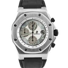 Relógio Audemars Piguet Royal Oak Offshore PRATA aço inoxidável 42mm 25770ST, usado comprar usado  Enviando para Brazil