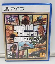 GRAND THEFT AUTO V PS5 SONY PLAYSTATION 5 VIDEO GAME GTA WITH ORIGINAL CASE RARE for sale  Shipping to South Africa