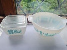 Vintage Pyrex Amish Butterprint Refrigerator bowls 501 dish & bowl for sale  IBSTOCK