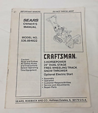 Craftsman track snowblower for sale  USA