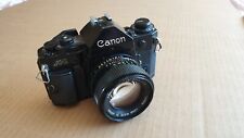 CANON A1 SLR CAMERA BODY c/w 50mm f1.4 lens ( SPARES/REPAIR) for sale  BRISTOL
