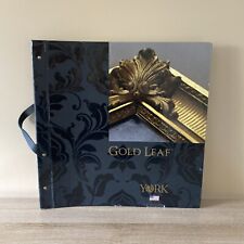 Libro de papel tapiz grande de hoja de oro 18"" X 18"" - York segunda mano  Embacar hacia Argentina