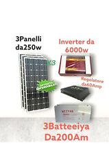 Kit fotovoltaico 6kw usato  Casoria