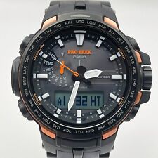Usado, Relógio analógico digital solar resistente CASIO PRO TREK linha combinada PRW-6100Y-1JF comprar usado  Enviando para Brazil