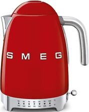 Smeg Red Stainless Steel 50's Retro Variable Temperature Kettle KLF04RDUS USED for sale  Shipping to South Africa