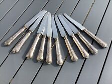 Couteaux métal argenté d'occasion  Hundling