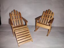 chairs brown 3 adirondack for sale  Lansing