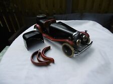 c1936 rare Meccano no2 constructor car  in very smart Black and Red for sale  Shipping to South Africa