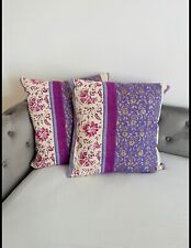 lilac cushion purple for sale  LONDON