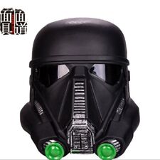 Usado, Capacete Rogue One: A Star Wars rosto inteiro Cos Death Trooper máscara preta adereços 1:1 comprar usado  Enviando para Brazil