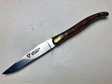 Usado, ANCIEN COUTEAU LAGUIOLE EN AUBRAC "MARQUETTERIE BATEAUX PHARE"  VINTAGE KNIFE comprar usado  Enviando para Brazil