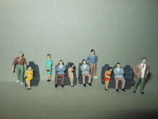 lot 10 figurines miniature assis debout fauteuil diorama CHAISE 1:48 rallye 1/43 d'occasion  Bar-le-Duc