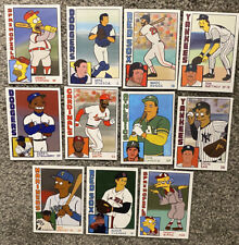THE SIMPSONS Homer At The Bat ACEO Conjunto de Cartões de Beisebol Personalizados Springfield Softball comprar usado  Enviando para Brazil