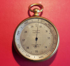 Pocket barometer altimeter for sale  LEEDS