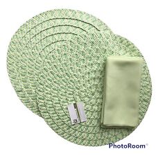 Placemats com guardanapos de mesa de mola comprar usado  Enviando para Brazil