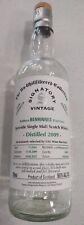 Used, Benrinnes 13 Year Signatory Vintage Single Malt Scotch Whisky Empty Bottle for sale  Shipping to South Africa