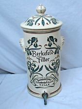  Antiguo filtro de agua Art Nouveau Berkefeld alrededor de 1900 hermoso segunda mano  Embacar hacia Argentina