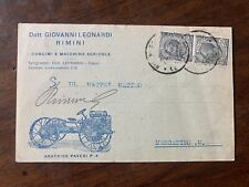 Antica cartolina dott. usato  Italia