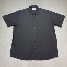 Camisa de franela para hombre Dixxon cuello 2X negra rendimiento bambú serie D-Lux segunda mano  Embacar hacia Argentina