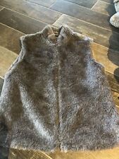 Faux fur waistcoat for sale  SOWERBY BRIDGE
