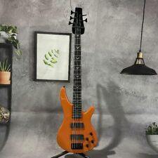Orange electric bass for sale  USA