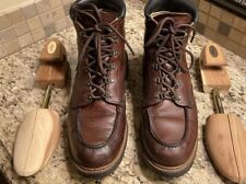 Botas de cuero pulidas al aceite Red Wing 2927 Sawmill Briar talla 11,5 D zapatos de cedro árboles segunda mano  Embacar hacia Argentina