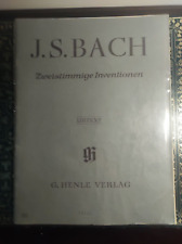 Bach zweistimmige inventionen usato  Roma