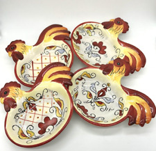 Rooster bowls figural for sale  Wilson